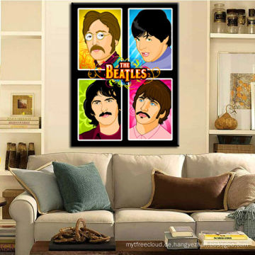 Beatles-Musik-Plakat